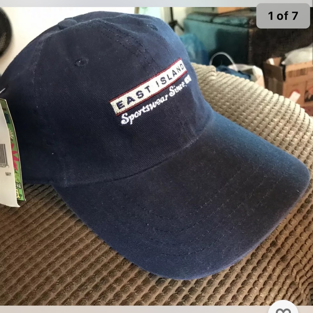 Baseball Cap MUDD EAST ISLAND Blue Adjustable